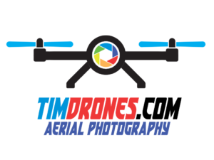 timdrones.com logo of a drone over the URL name